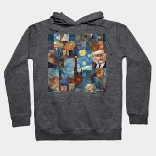 Van Gogh Paintings Mashup Hoodie